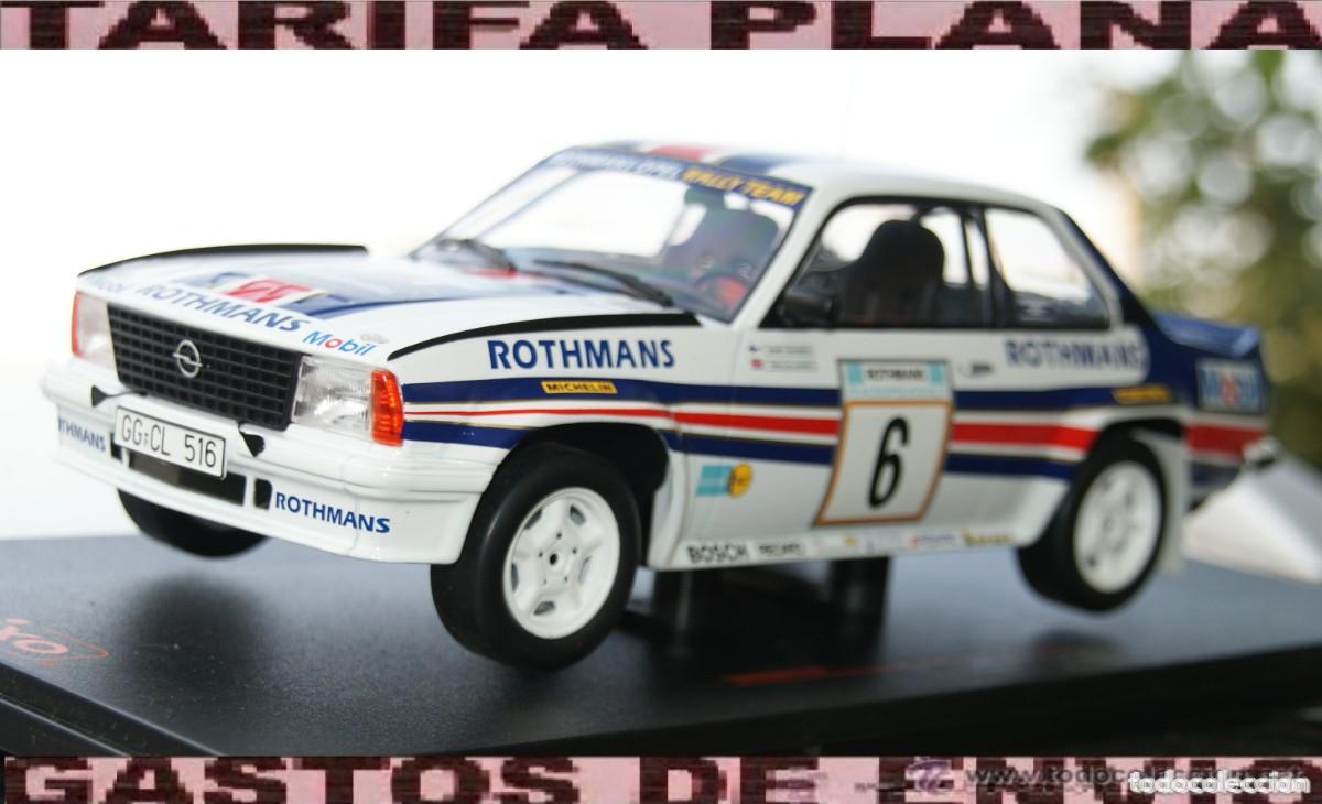Coches a escala: Opel Ascona B 400 #6 Toivonen / Gallagher Rallye Acropolis - 1982 ESCALA 1:18 DE IXO EN SU CAJA