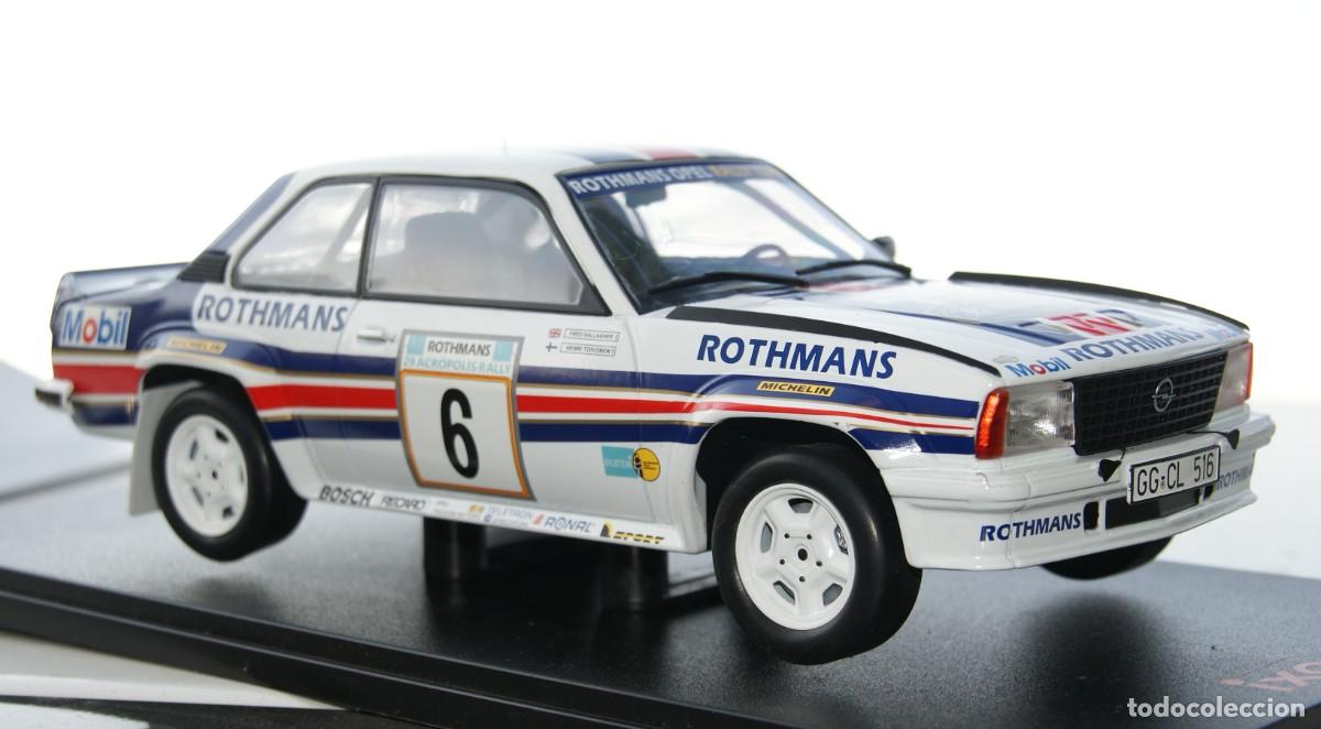 Modellautos: Opel Ascona B 400 #6 Toivonen / Gallagher Rallye Acropolis - 1982 ESCALA 1/18 DE IXO EN SU CAJA