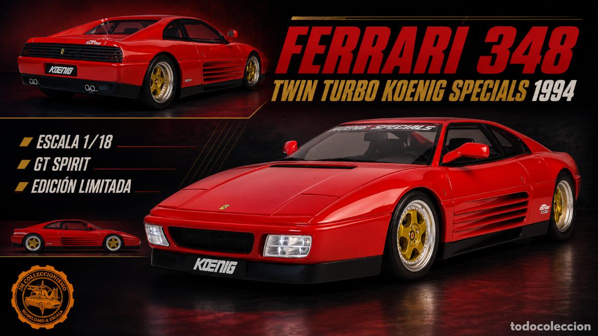 Coches a escala: Ferrari 348 Twin Turbo Koenig 1994