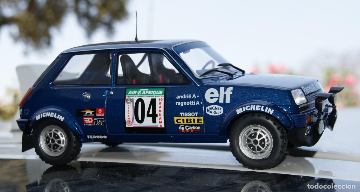 Modellautos: Renault 5 Rally Bandama Ragnotti 1978 ESCALA 1/18 DE ALTAYA EN SU CAJA