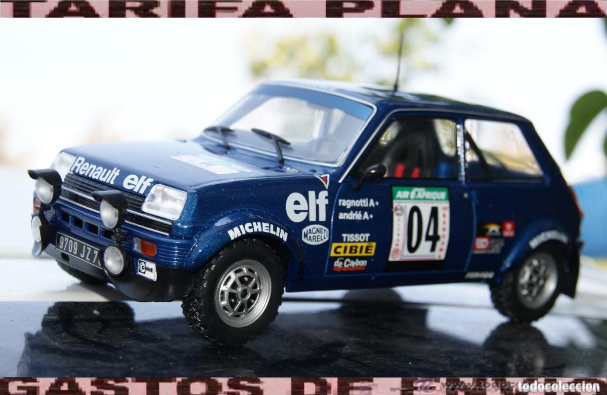 Coches a escala: Renault 5 Rally Bandama Ragnotti 1978 ESCALA 1:18 DE ALTAYA EN SU CAJA
