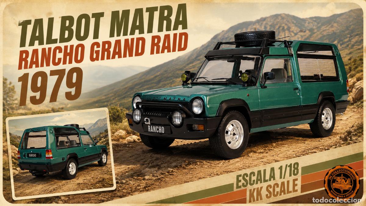 Voitures &agrave; l'&eacute;chelle: Talbot Matra Rancho Gran Raid 1979