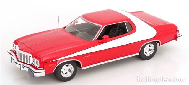 Coches a escala: Ford Gran Torino 1975 escala 1/18 de Model Car Group
