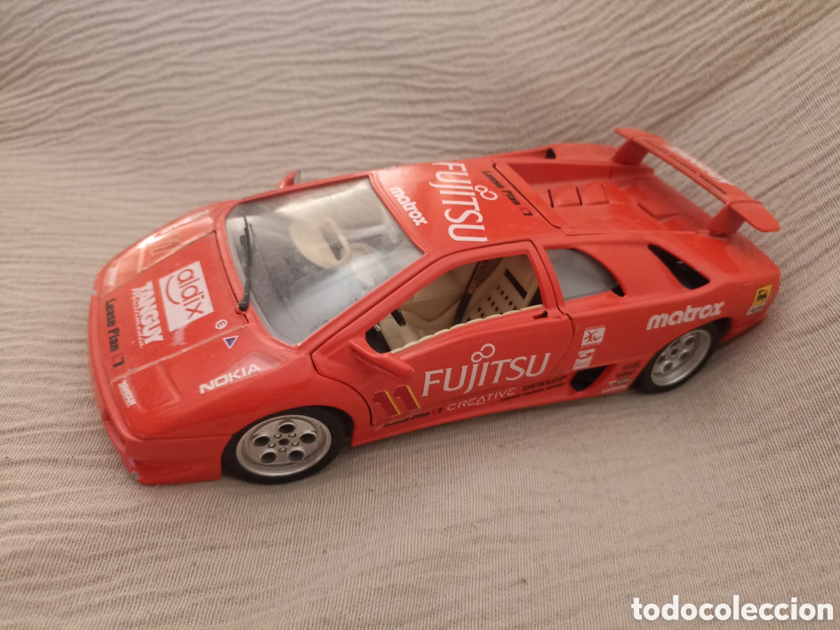 Coches a escala: Lamborghini Diablo 1990 de Burago escala 1/18