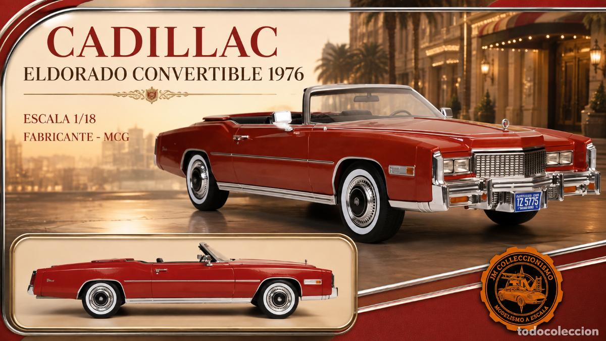 Coches a escala: Cadillac Eldorado Convertible 1976