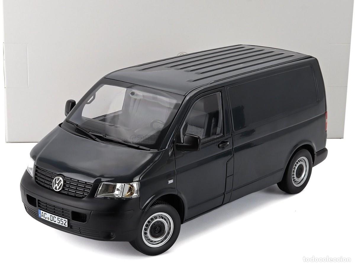 Coches a escala: VOLKSWAGEN TRANSPORTER 2003 GRIS 1:18 NOREV