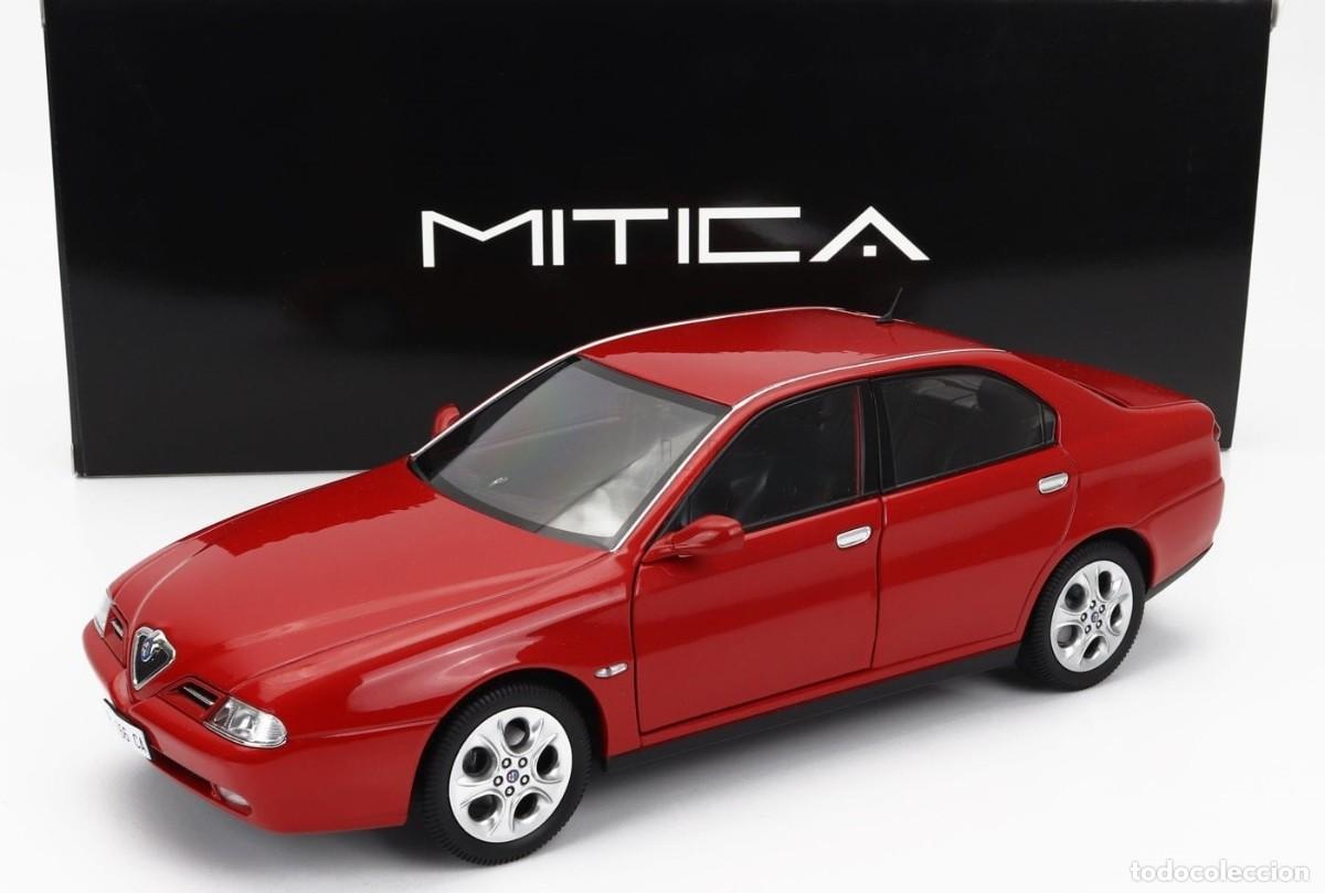Coches a escala: ALFA ROMEO 166 3.0 V6 1998 RED 1:18 MITICA