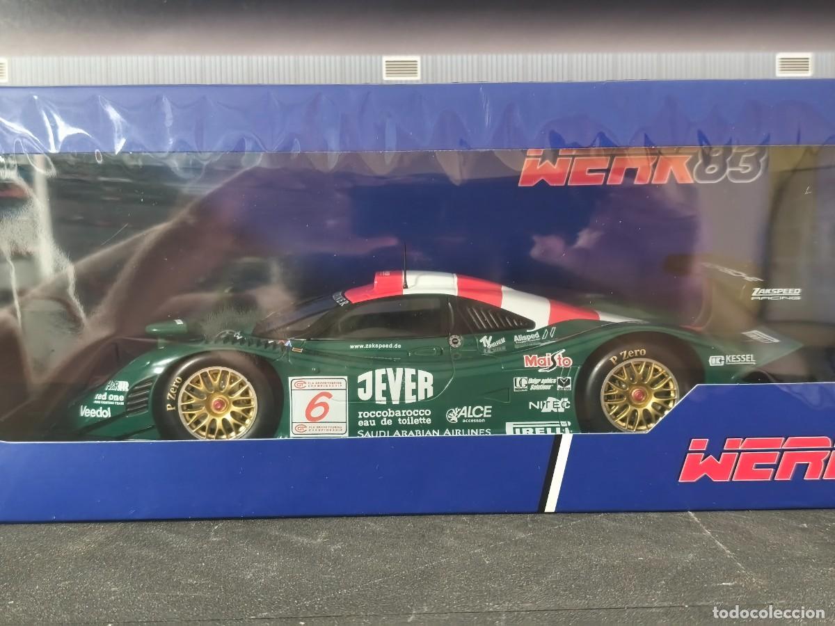 Coches a escala: FIA GTC. Porsche 911 GT1. Bartelts. Silverstone 1998. WERK83 1/18. Leer bien descripci&oacute;n