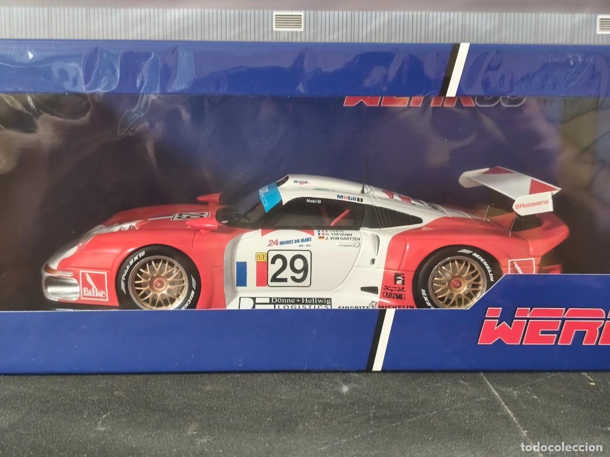 Coches a escala: WEC. Porsche 911 GT1. Von Gartzen. LeMans 1997. WERK83 1/18. Leer bien descripci&oacute;n