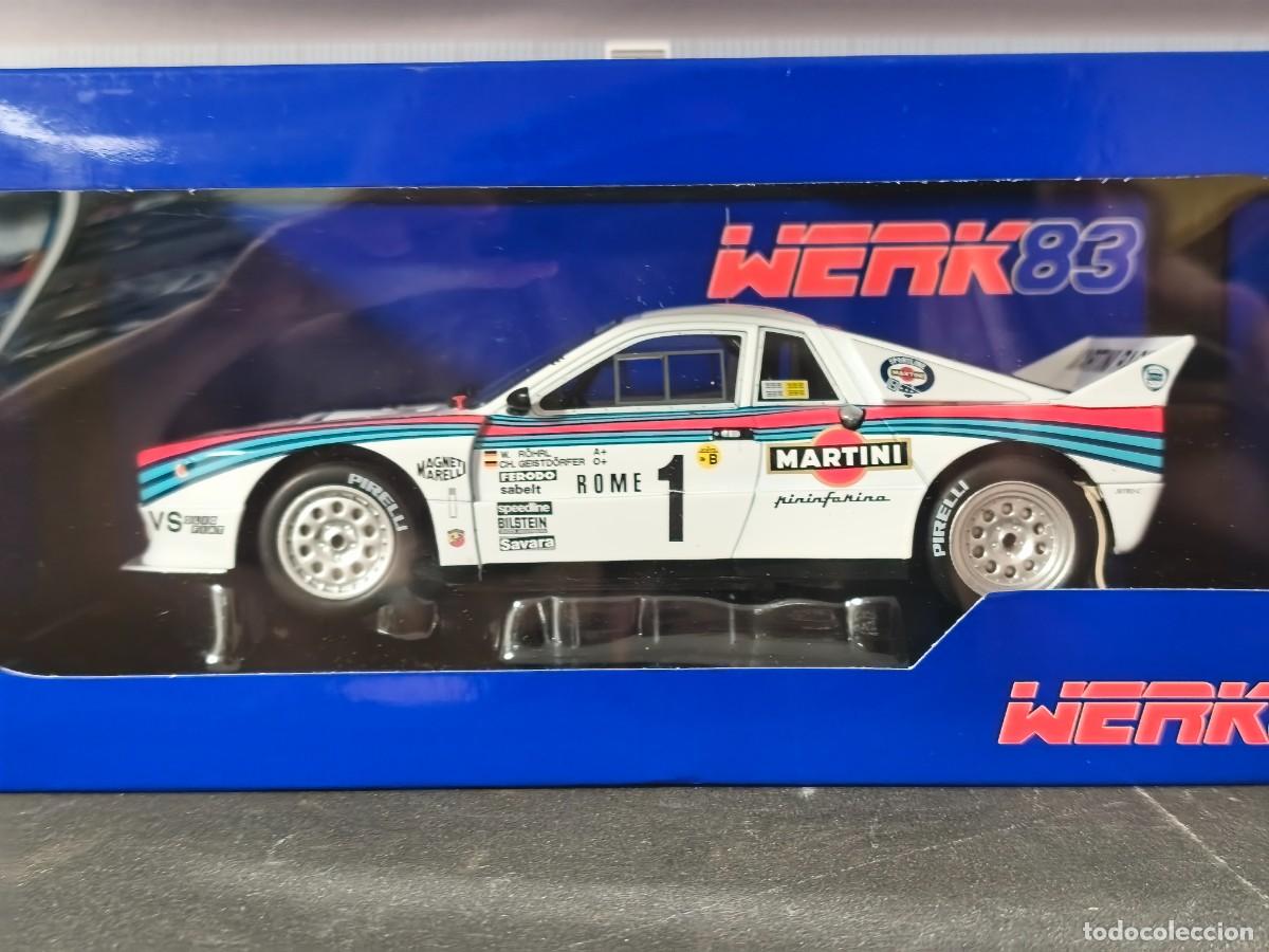 Coches a escala: Rally. Lancia 037. W. Rohrl-Montecarlo 1983. WERK83. Leer bien descripci&oacute;n