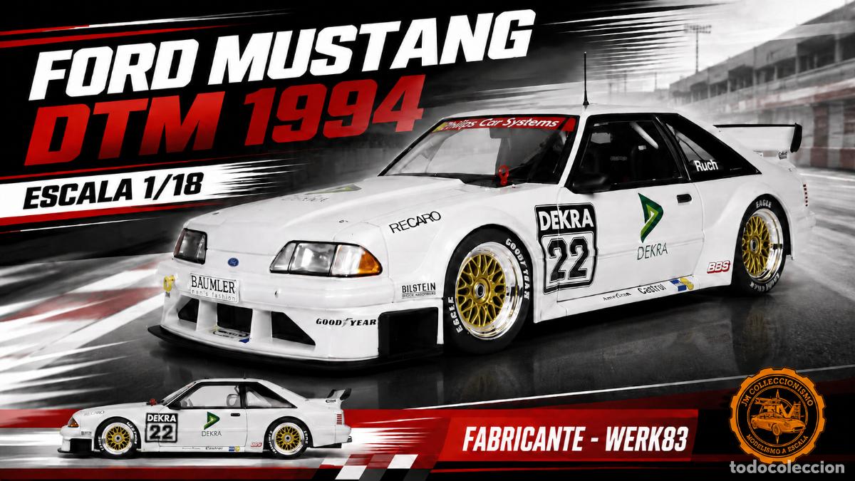 Modellautos: Ford Mustang DTM 1994 - Gerd Ruch