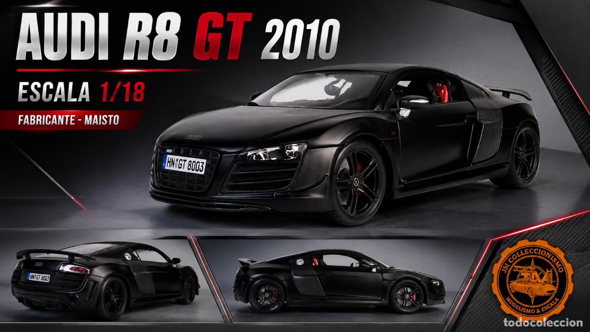Coches a escala: Audi R8 GT 2010 1/18