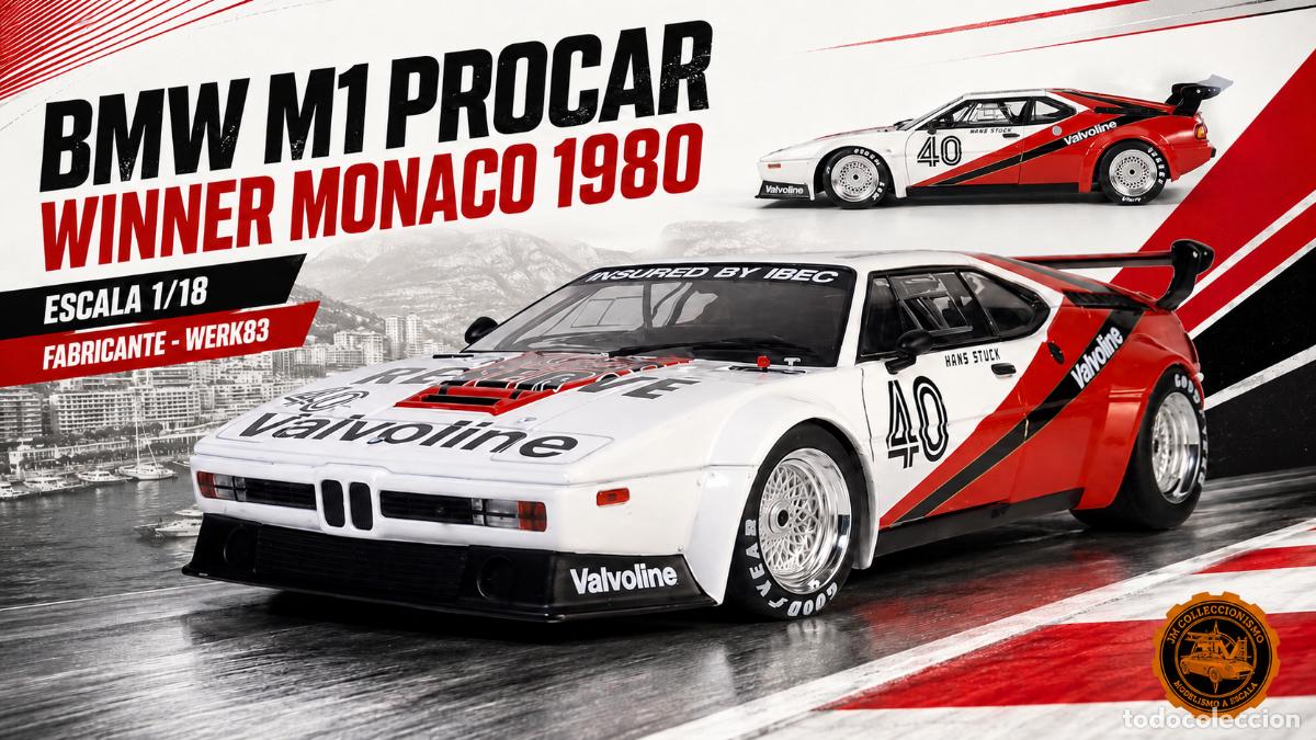 Modellautos: BMW M1 Procar 1980 Winner Monaco