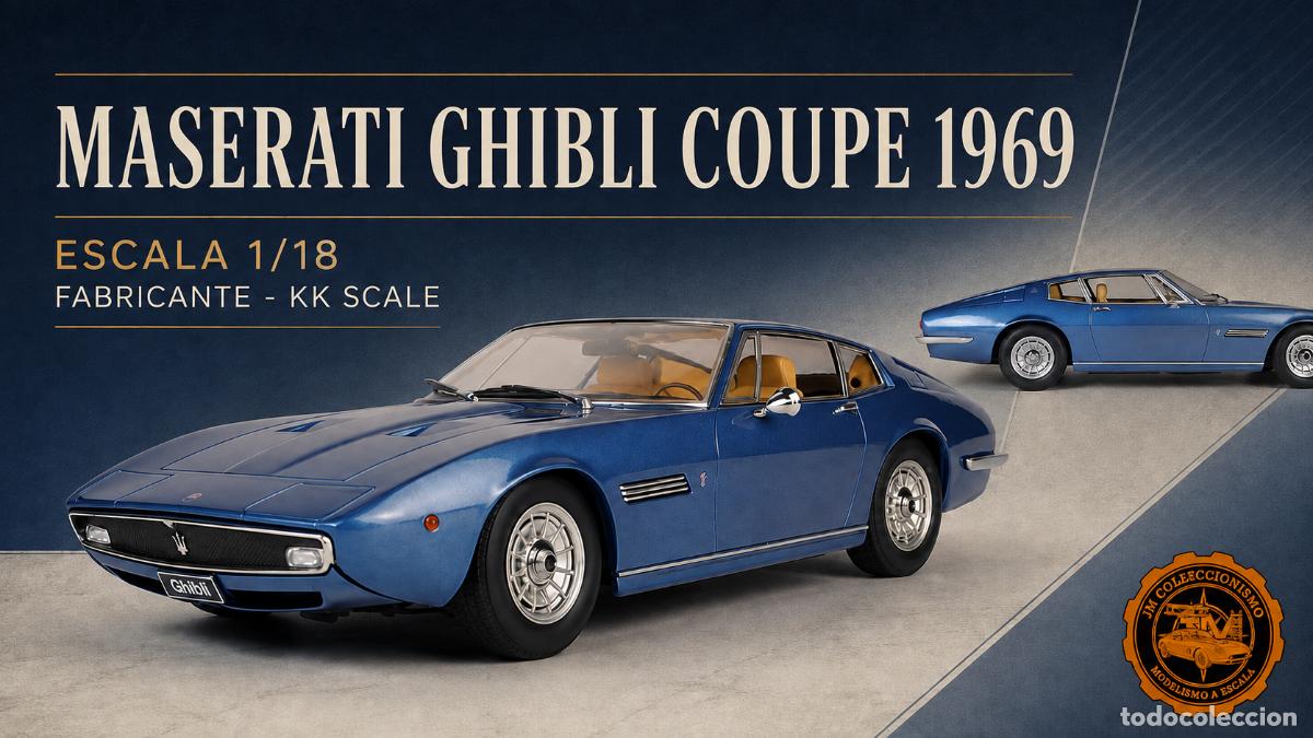 Modellautos: Maserati Ghibli Coupe 1969