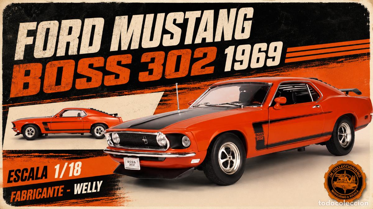 Voitures &agrave; l'&eacute;chelle: Ford Mustang Boss 302 1969