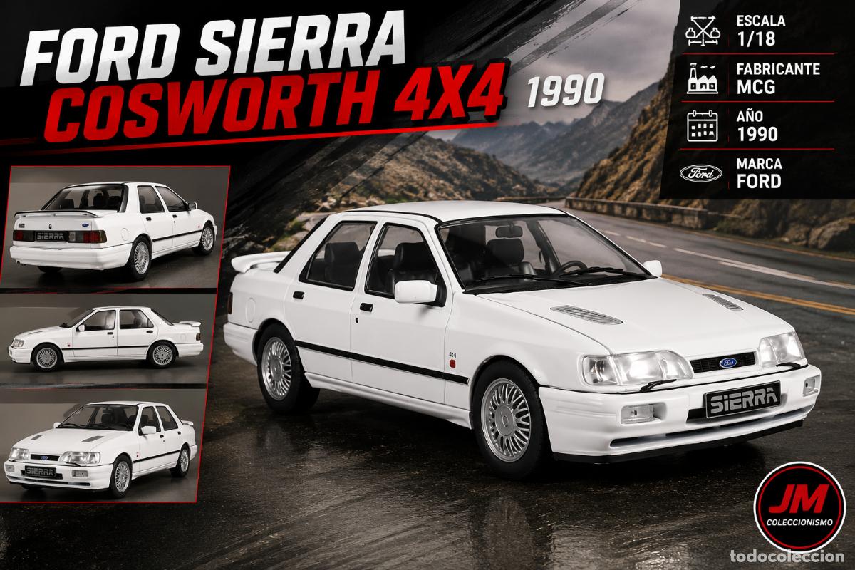 Carros em escala: Ford Sierra RS Cosworth 4X4 1990