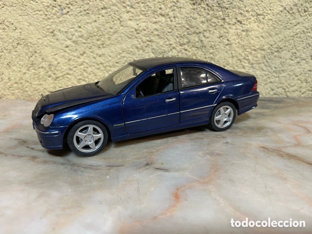 Coches a escala: Coche Mercedes Benz clase C escala 1:18 Anson