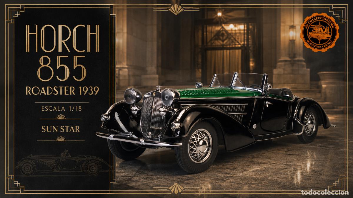 Coches a escala: Horch 855 Roadster 1939