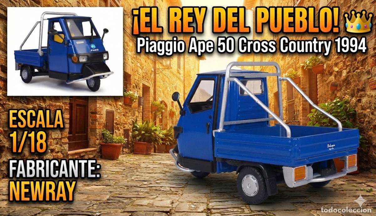 Coches a escala: Piaggio APE 50 Cross Country 1994