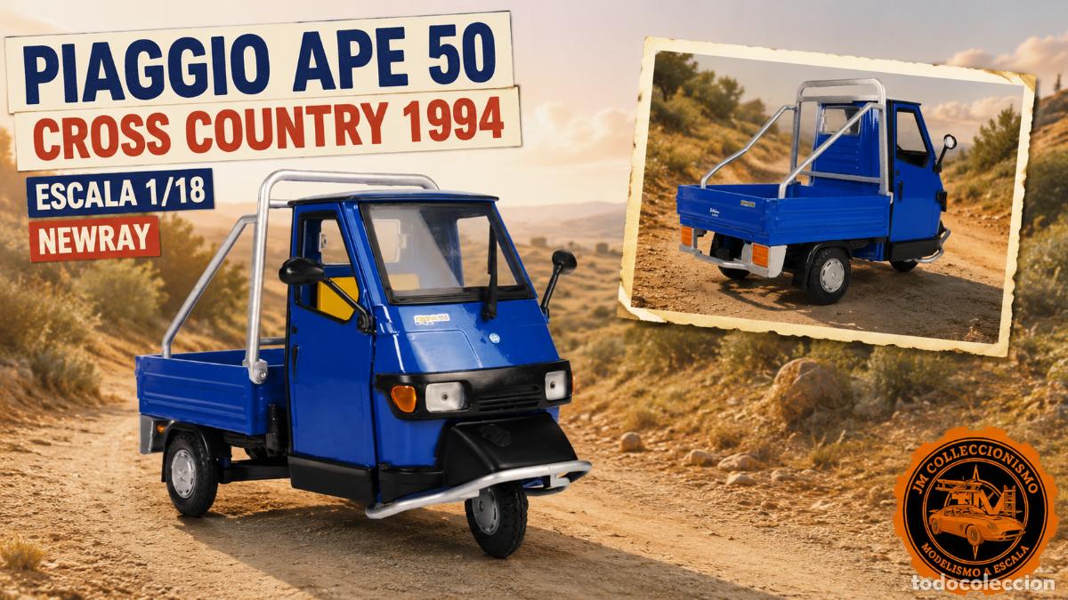 Carros em escala: Piaggio APE 50 Cross Country 1994