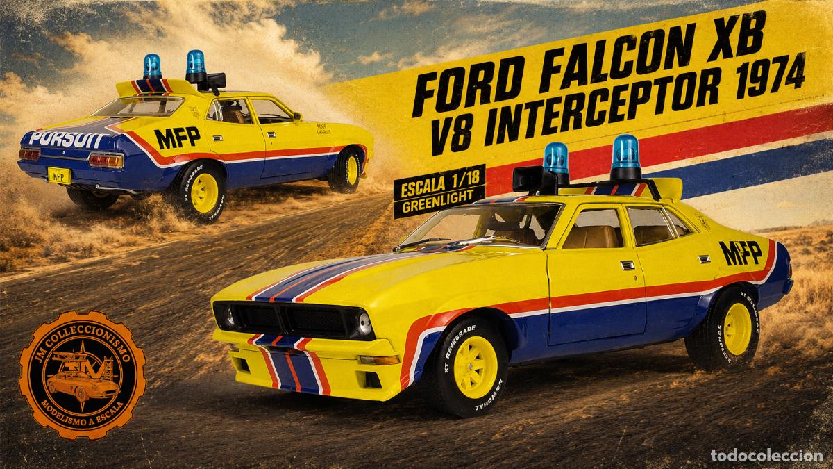 Coches a escala: Ford Falcon XB V8 Interceptor 1974