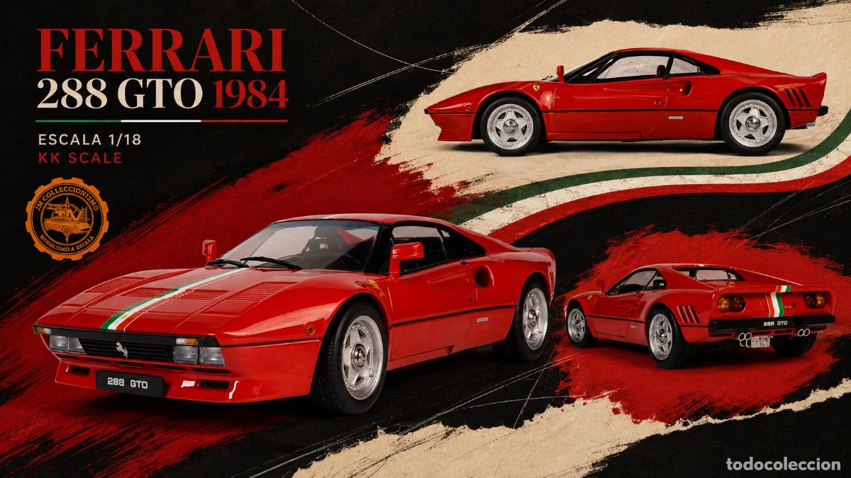 Coches a escala: Ferrari 288 GTO 1984
