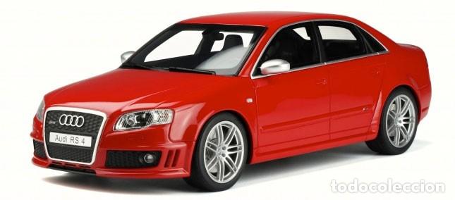 Model Cars: Audi RS4 (B7) 4.2 FSI 2005 escala 1/18 de Otto Mobile