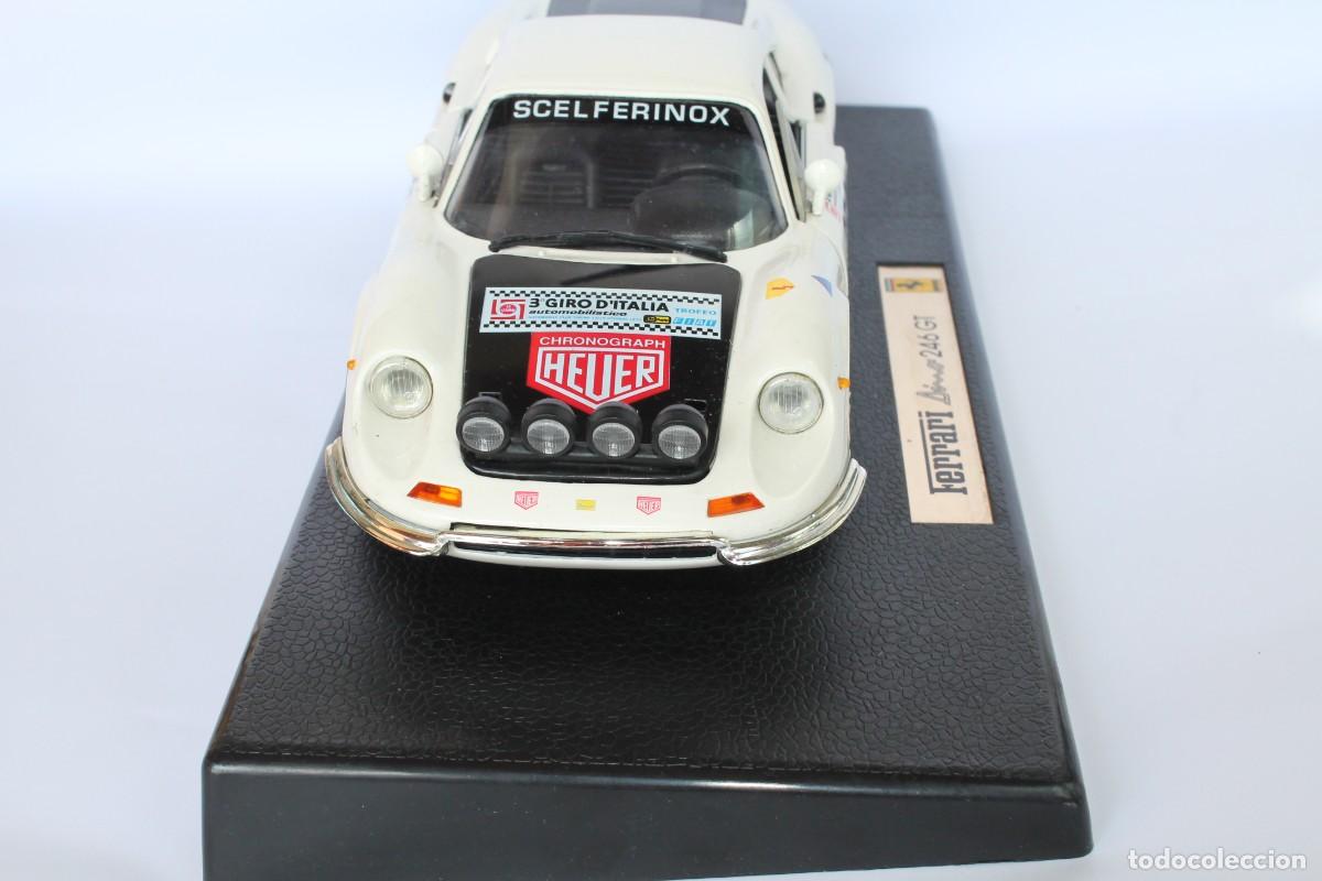 Coches a escala: FERRARI DINO 246GT GIRO DE ITALIA DE ANSON 1:18