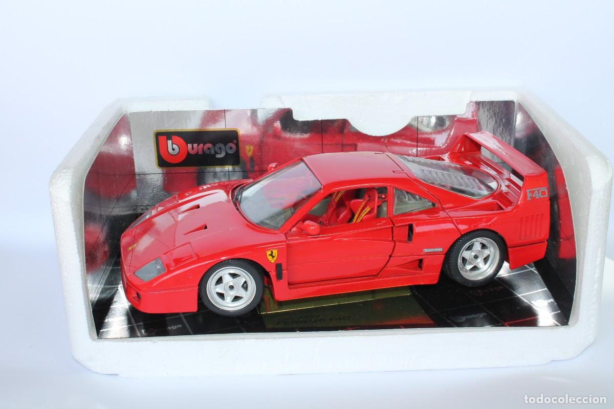 Coches a escala: FERRARI F40 DE BURAGO 1:18