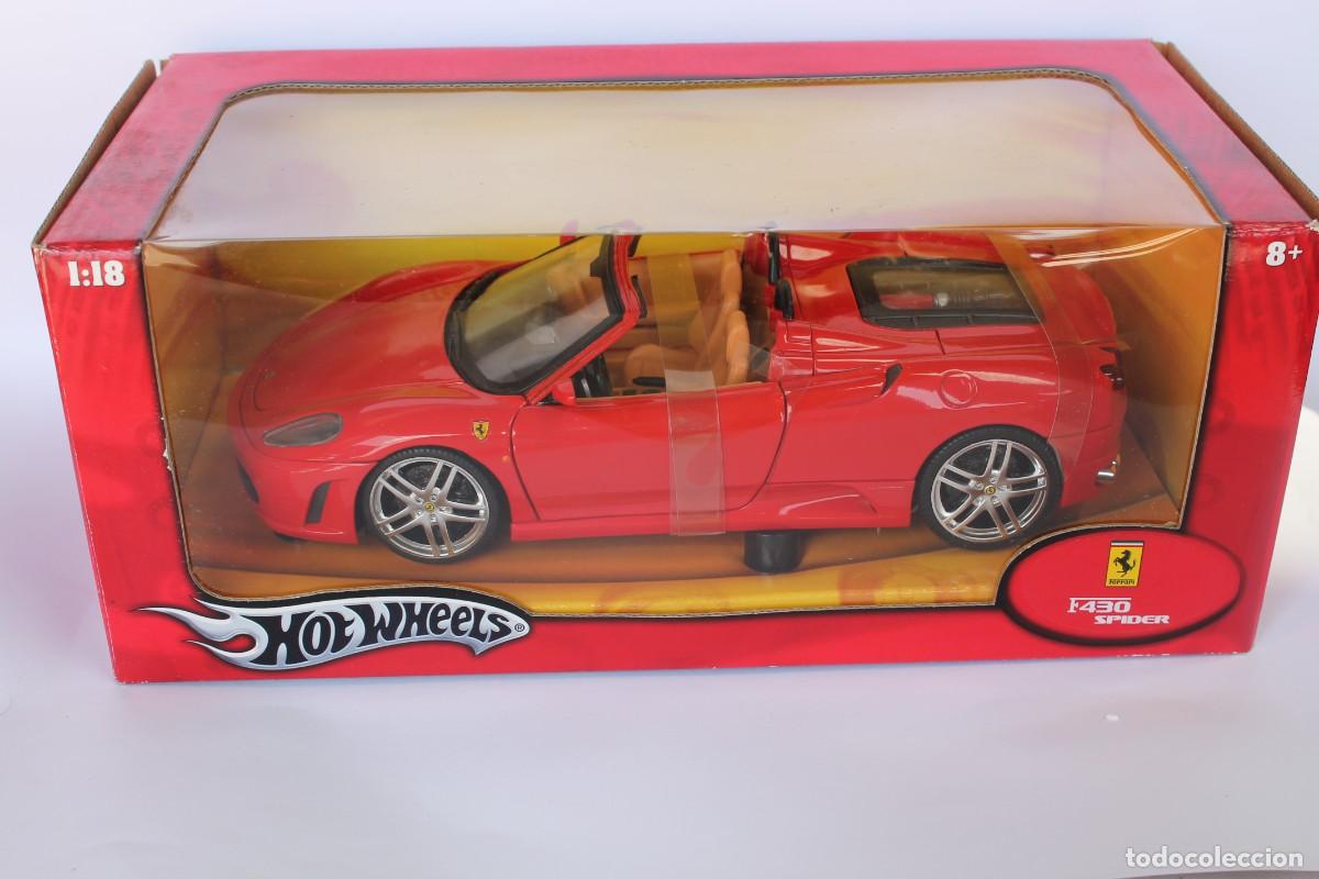 Coches a escala: FERRARI F430 SPIDER DE HOT WHEELS 1:18