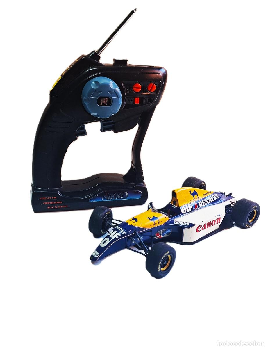 COCHE F1 NIKKO WILLIAMS 1/18 (EJE ROTO) MANDO EMISORA NIKKO ORIGINAL (para piezas)