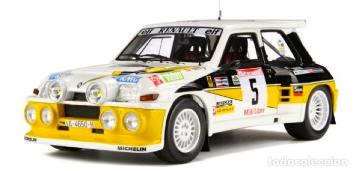 Coches a escala: Renault 5 Maxi Turbo Rally des Garrigues 1986 C. S&aacute;inz escala 1/18 de Otto Mobile