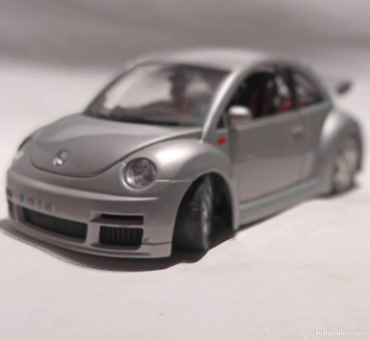 Coches a escala: VW NEW BEETLE CUP 1999 BURAGO 1:18 MADE IN iTALY.