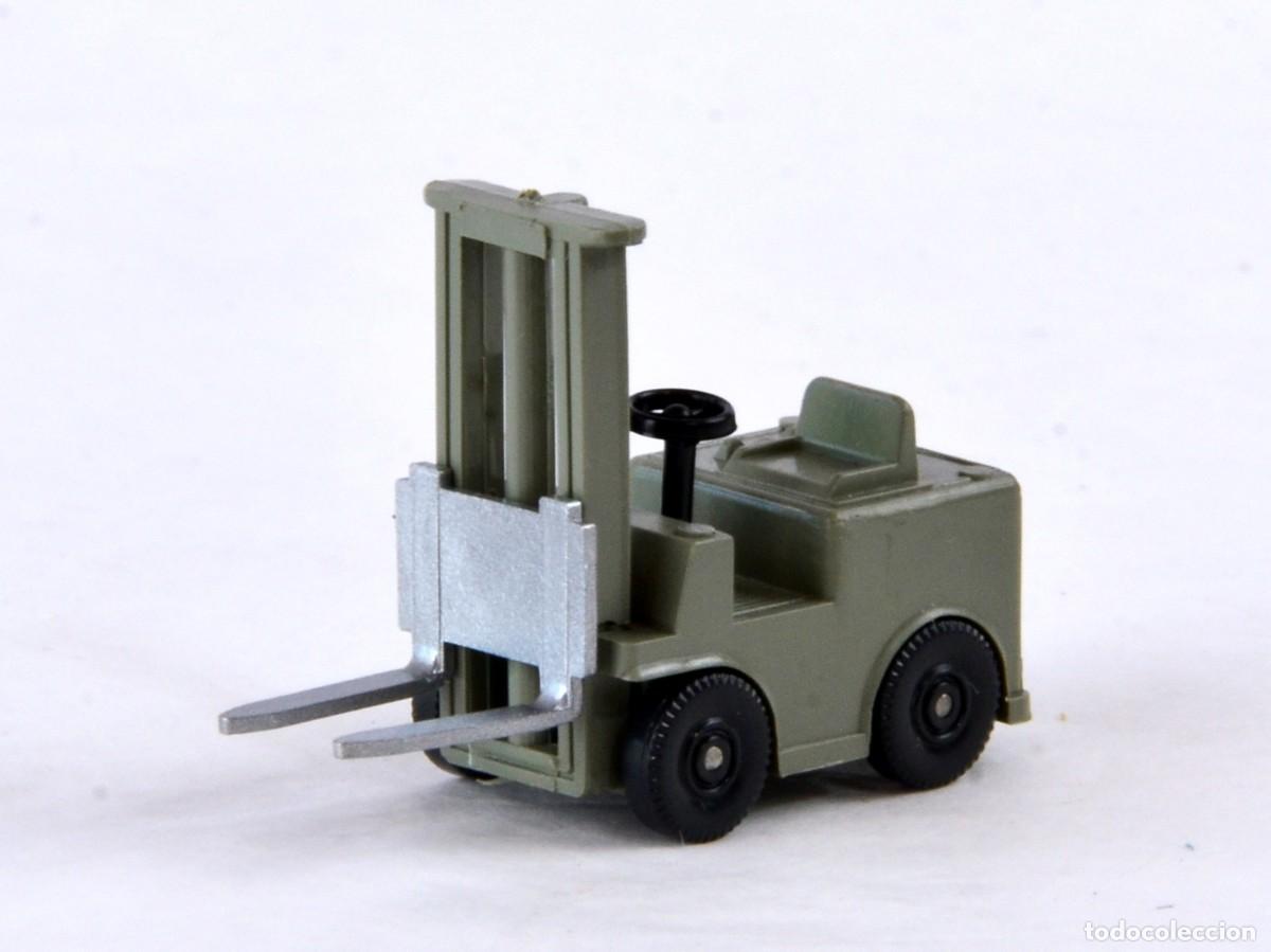 Coches a escala: Wiking Escala 1:87 H0 Carretilla Elevadora Gris