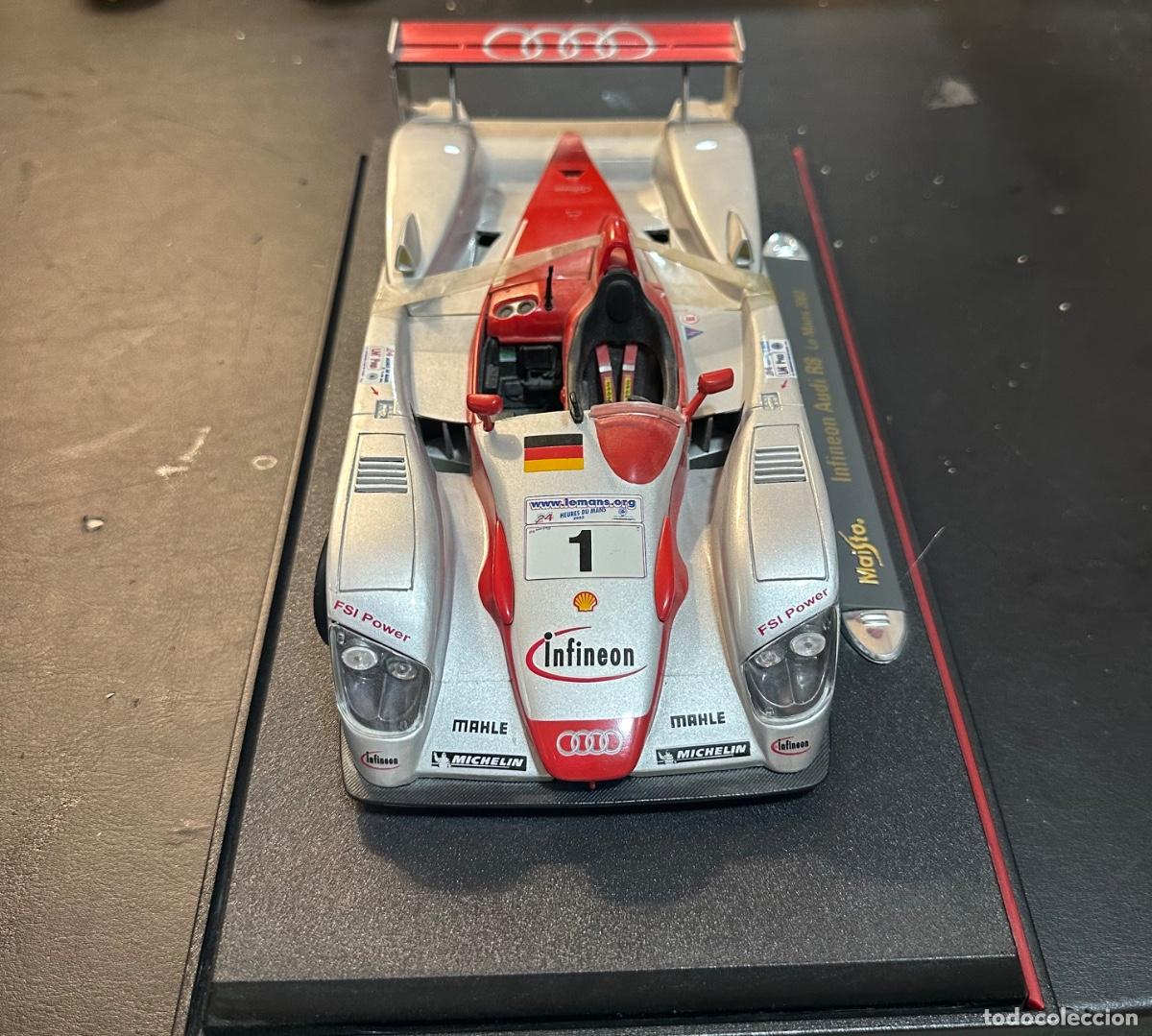 Coches a escala: INFINEON AUDI R8 LE MANS 2002 de MAISTO