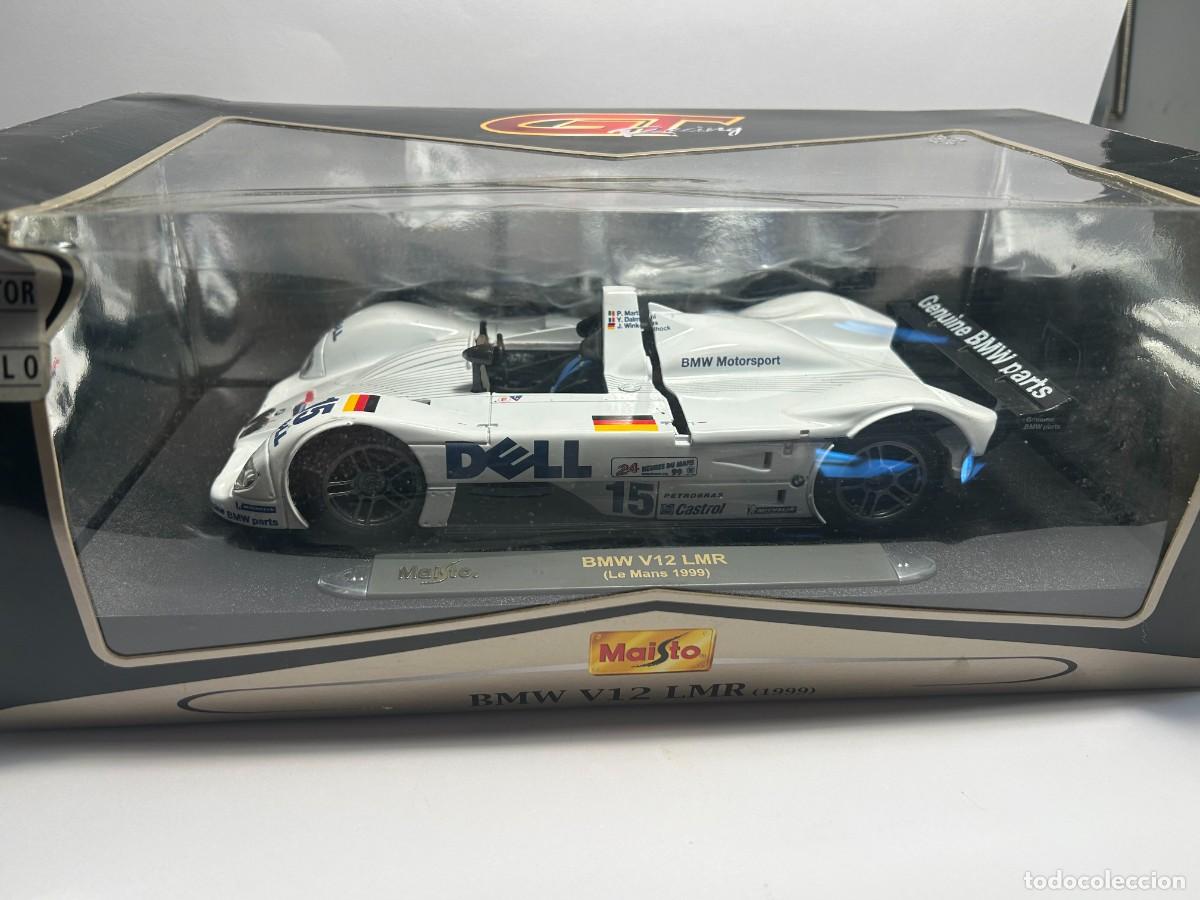 Coches a escala: BMW V12 LMR Le Mans 1999 de Maisto 1:18
