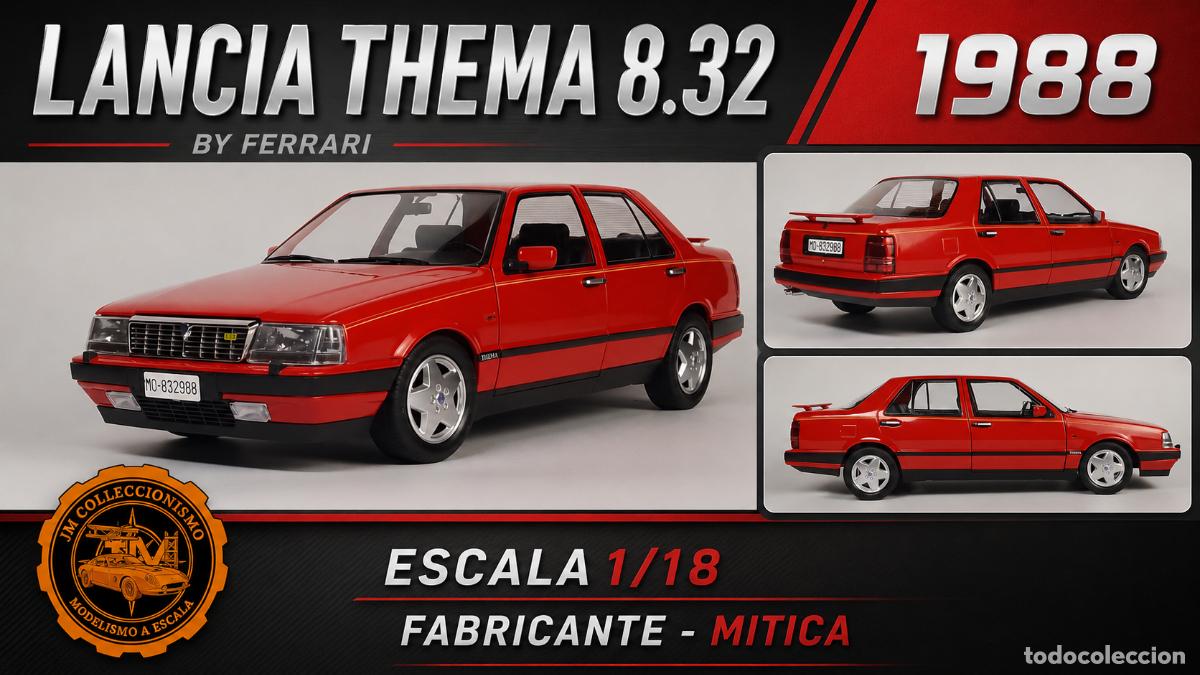 Coches a escala: Lancia Thema 8.32 1988