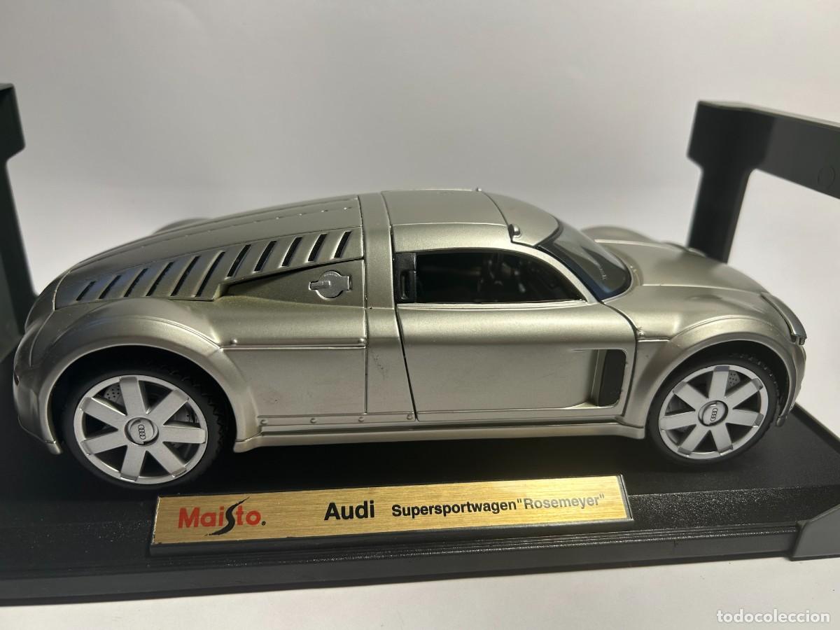 Coches a escala: Audi Supersportwagen &rdquo;Rosemeyer&rdquo; de Maisto 1:18