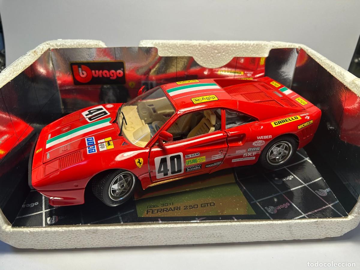 Coches a escala: Ferrari 250 GTO de Burago 1:18