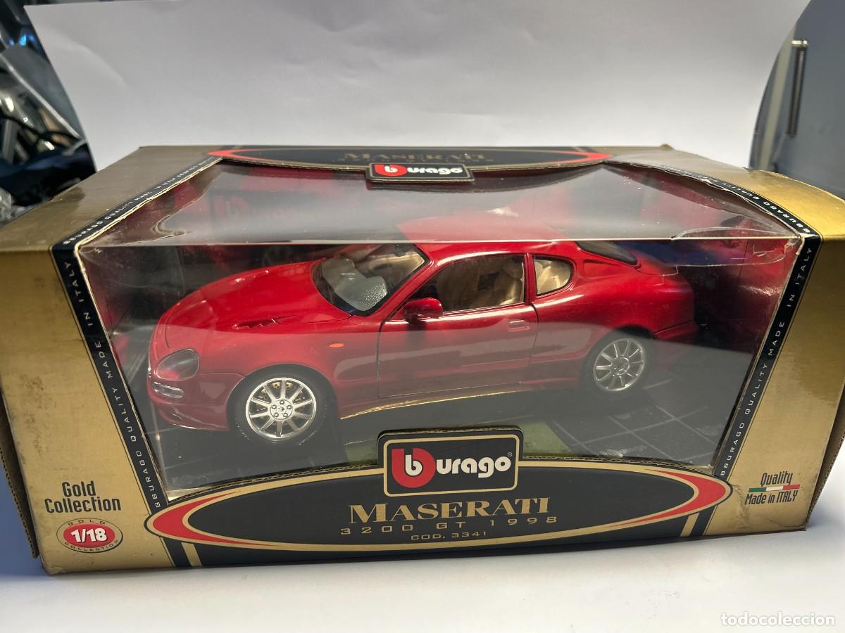 Coches a escala: Maserati 3200 GT de Burago 1:18