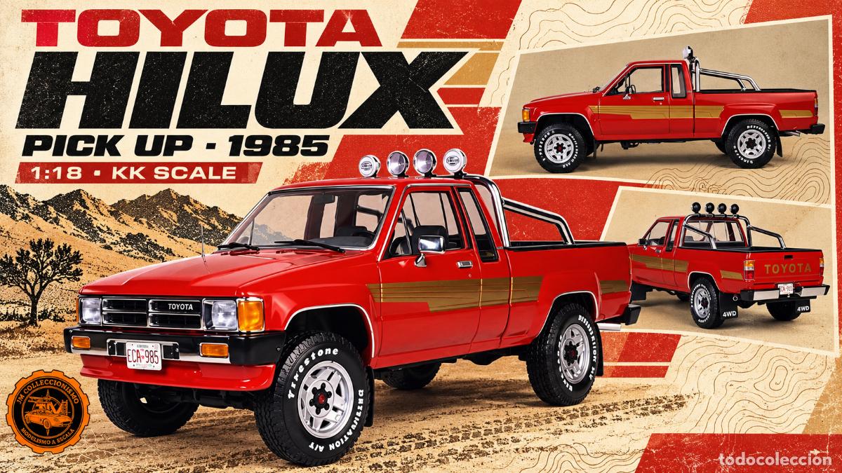 Coches a escala: Toyota Hilux Pick Up 1985