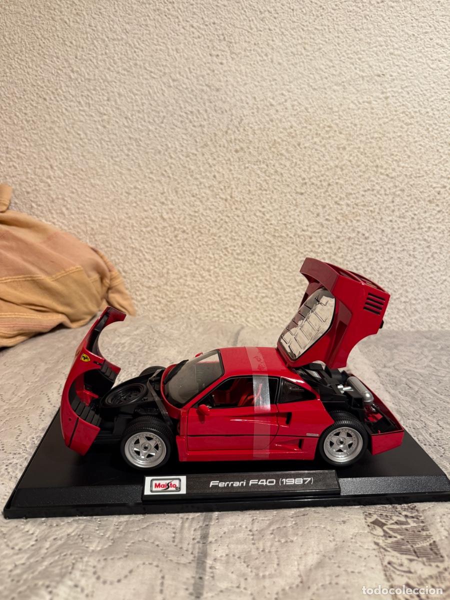 Coches a escala: Maisto Ferrari F40 1987