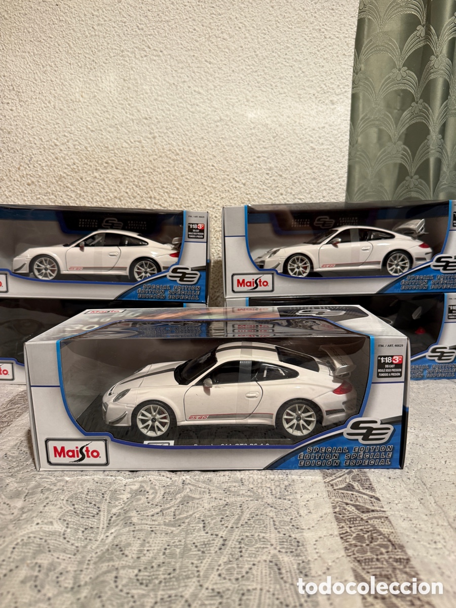 Coches a escala: Porsche 911 RS White - Foto 2