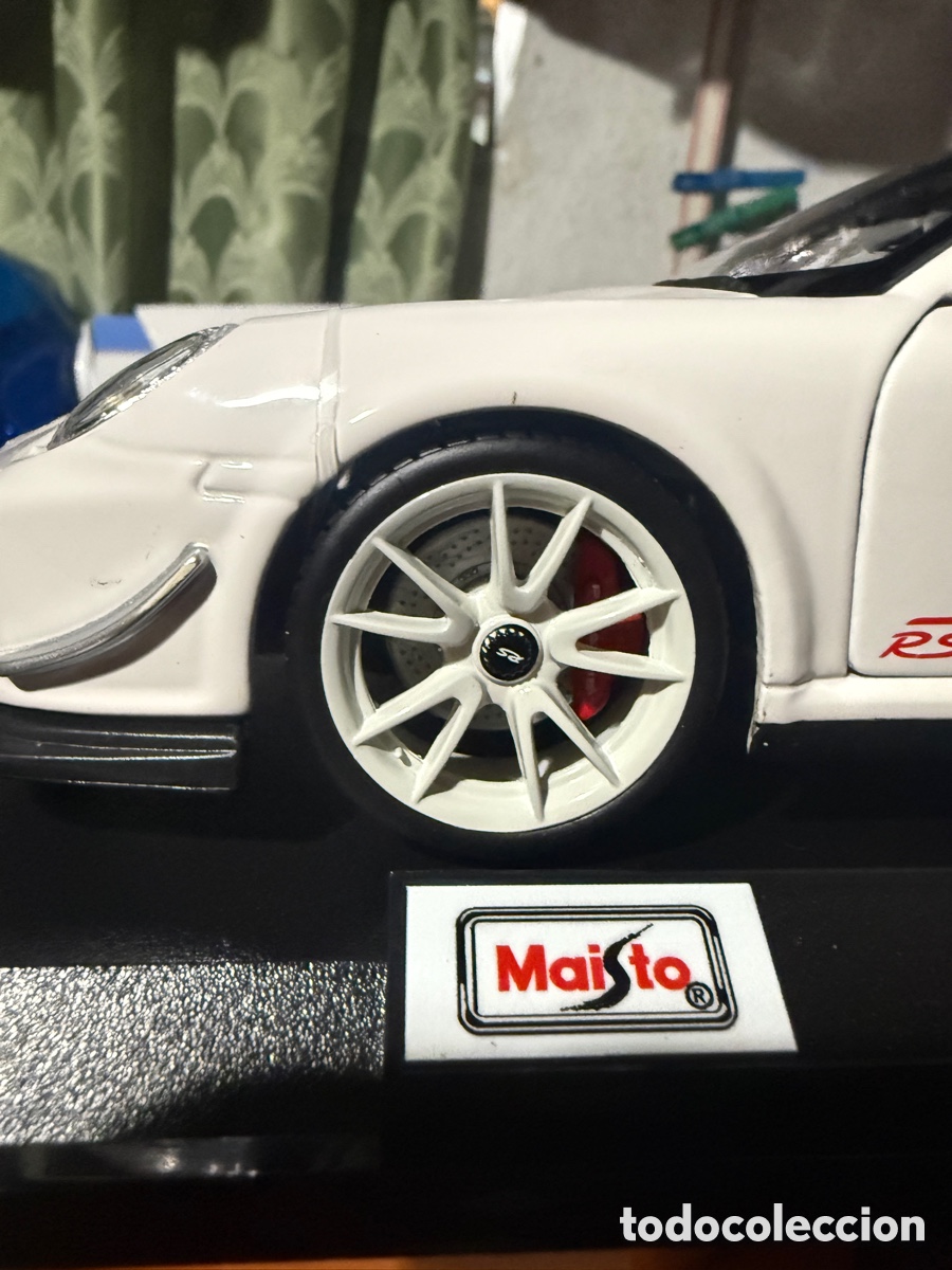 Coches a escala: Porsche 911 RS White - Foto 3