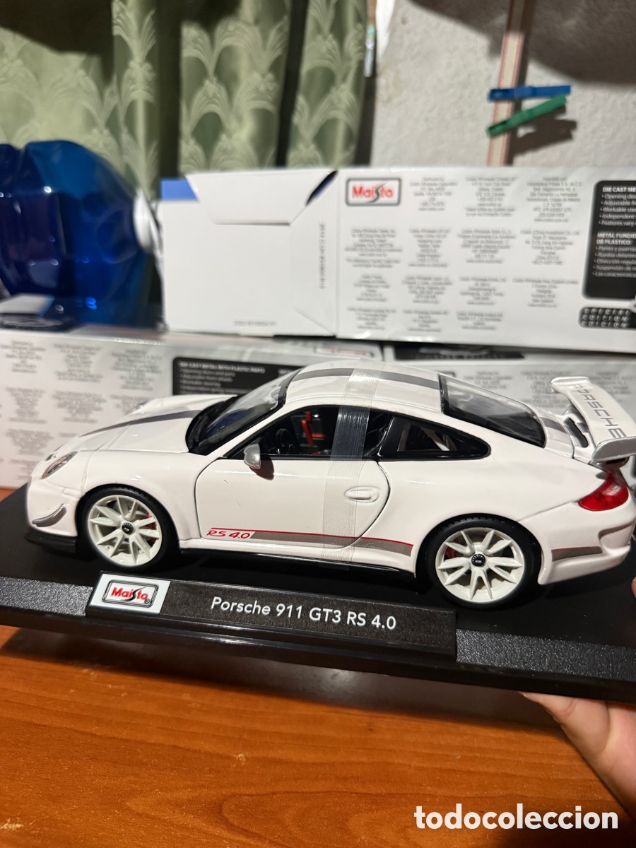 Coches a escala: Porsche 911 RS White - Foto 4