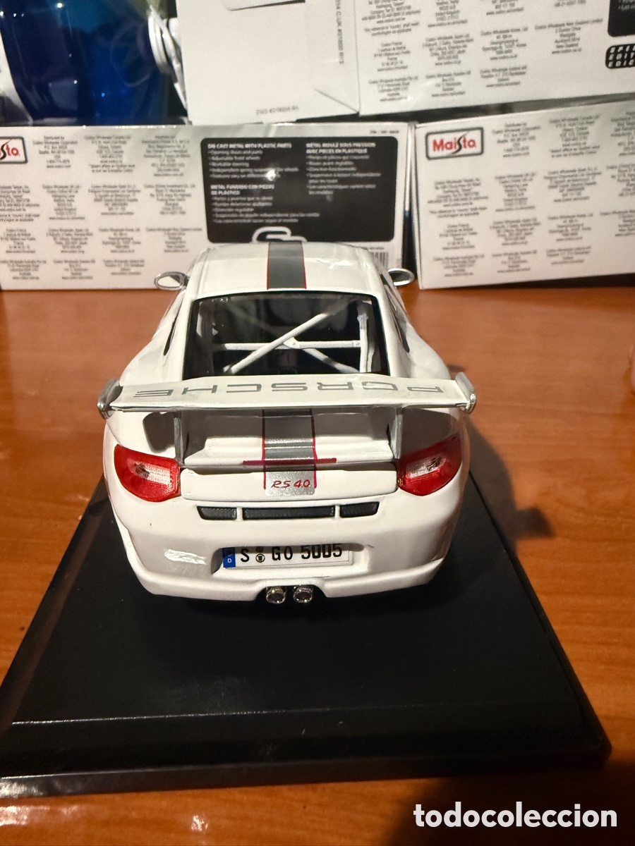 Coches a escala: Porsche 911 RS White - Foto 5