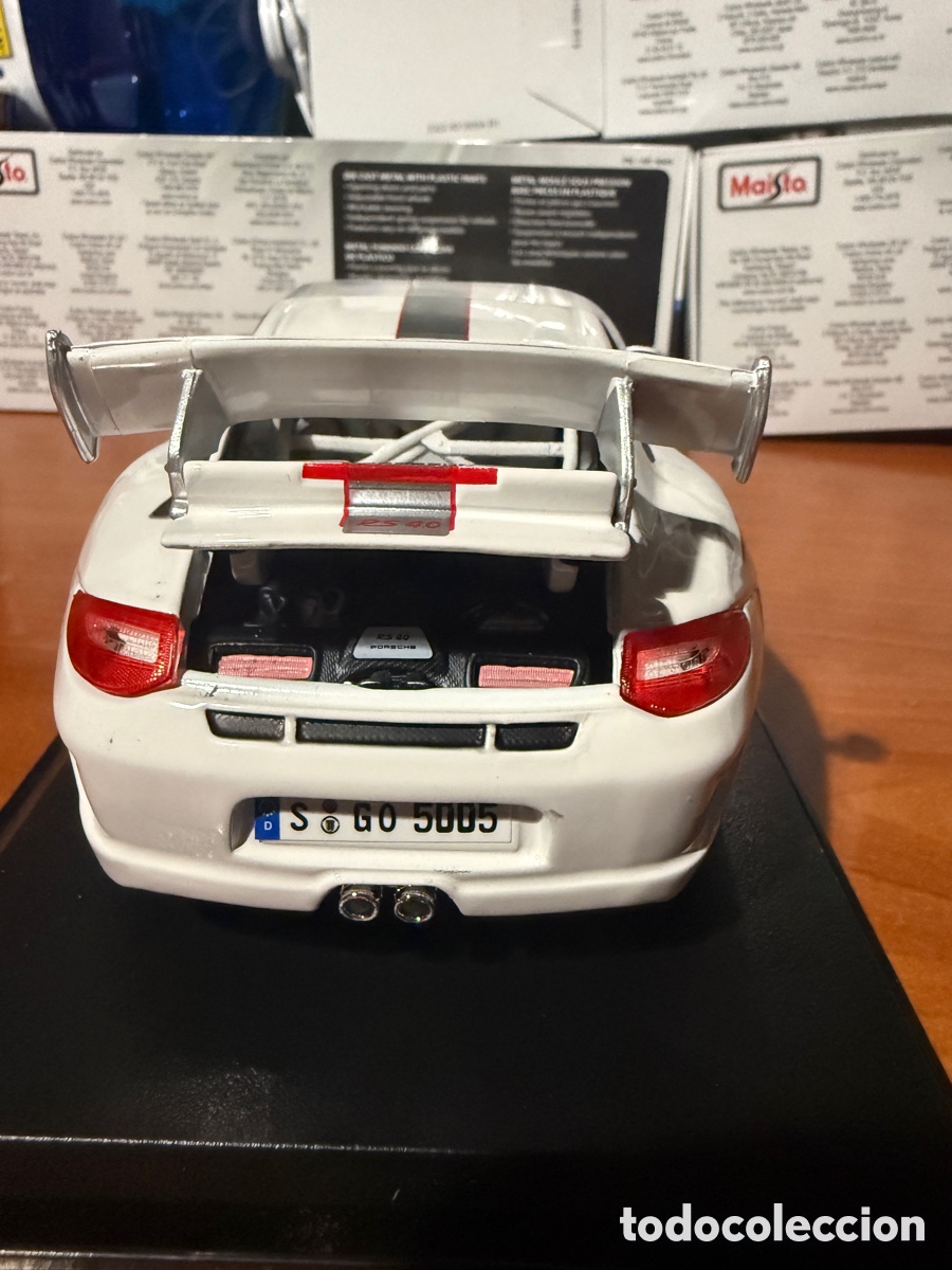 Coches a escala: Porsche 911 RS White - Foto 6