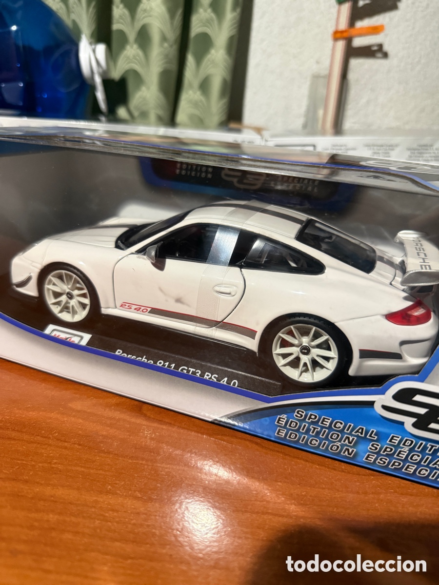 Coches a escala: Porsche 911 RS White - Foto 7