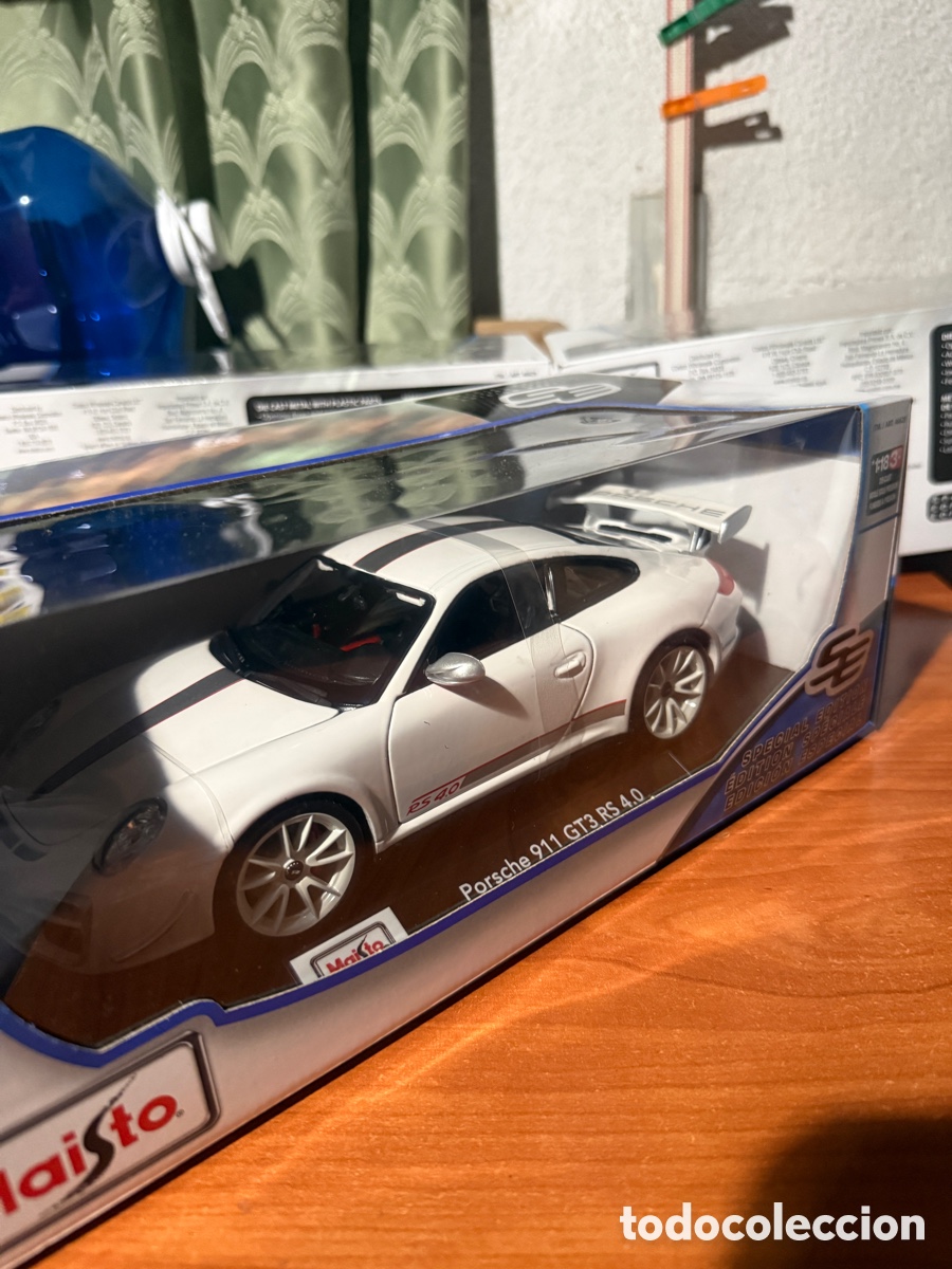 Coches a escala: Porsche 911 RS White - Foto 8