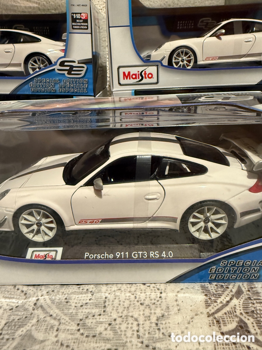 Coches a escala: Porsche 911 RS White - Foto 1